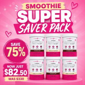 smoothie save pack Tummy Smoothie (350g) - Six Pack